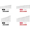 image:imageTEKTON Combination Wrench Set with Roll 15Piece 141 in  WCB9410250piece 14  34 in  6  19 mm