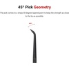 image:imageTEKTON Pointed Pick and Hook Set with Pouch 5Piece  PNH90402  Made in USA45Degree Pick