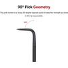 image:imageTEKTON Pointed Pick and Hook Set with Pouch 5Piece  PNH90402  Made in USA90Degree Pick