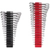 image:imageTEKTON Stubby Combination Wrench Set with Modular Organizers 15Piece 141 in  WCB95407Stubby  Modular Organizers