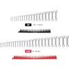 image:imageTEKTON Stubby Combination Wrench Set with Modular Organizers 15Piece 141 in  WCB95407Stubby and Standard  Modular Organizers