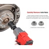 image:imageTEKTON 12 Inch Drive Deep 6Point and 12Point Axle Nut Impact Socket Set 14Piece 2739 mm  SID92002