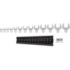 image:imageTEKTON 38 Inch Drive Crowfoot Wrench Set with Rack 13Piece 5161 in  WCF92102