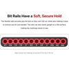 image:imageTEKTON 4 mm HexPozidriv Bit Set with Rail 12Piece 074 mm PZ0PZ2  DZZ9200512pc Electronics Bit Set