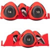 image:imageTEKTON Slotted Screwdriver Set with Red Modular Organizers  8 Inch Shanks 3Piece 1014 mm  DWS90113