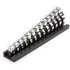 image:imageTEKTON 38 Inch Drive Crowfoot Wrench Set with Rack 13Piece 5161 in  WCF92102