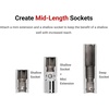 image:imageTEKTON 14 Inch Drive x 34 Inch Mini Extension  SHA0110114 Inch Drive x 34 Inch