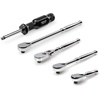 image:imageTEKTON 14 Inch Drive Ratchet Set 5Piece  SDR99010Standard Grip