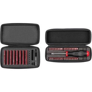 image:imageTEKTON 4 mm Star Bit Set 12Piece  DZT92001134pc 4 mm and 14 Inch Bit Driver and Bit Set with Cases