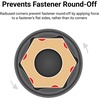 image:imageTEKTON 34 Inch Drive x 15 mm 6Point Impact Socket  SID3211534Inch
