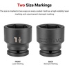 image:imageTEKTON 34 Inch Drive x 15 mm 6Point Impact Socket  SID3211558Inch