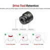 image:imageTEKTON 34 Inch Drive x 15 mm 6Point Impact Socket  SID3211578Inch