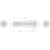 image:imageTEKTON 38 Inch Drive x 12 mm 12Point Impact Socket  SID133121132Inch