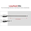 image:imageTEKTON 14 Inch Drive x 5 mm Long Hex Bit Socket  SHB033043 mm
