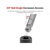 image:imageTEKTON 38 Inch Drive x 18 Inch Long Ball End Hex Bit Socket  SHB1280019Piece 310 mm